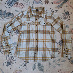 Patagonia Women's Organic Cotton Midweight Fjord Flannel Shirt Size Medium